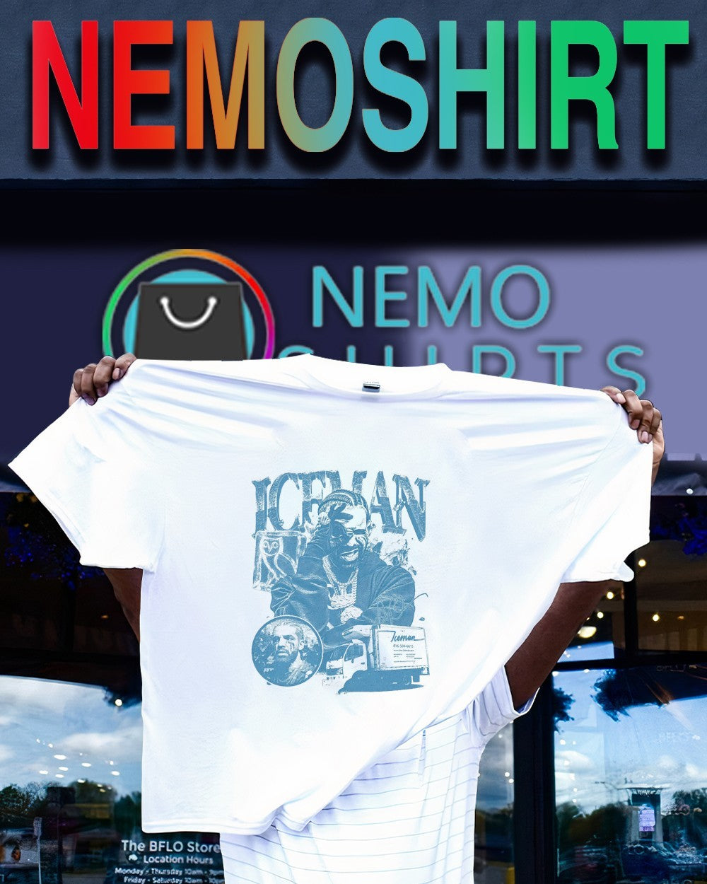 Drake Iceman out now graphic shirt