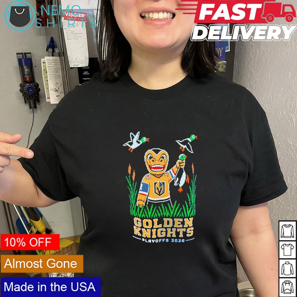 Duck hunt Vegas Golden Knights against Anaheim Ducks Playoffs 2026 shirt