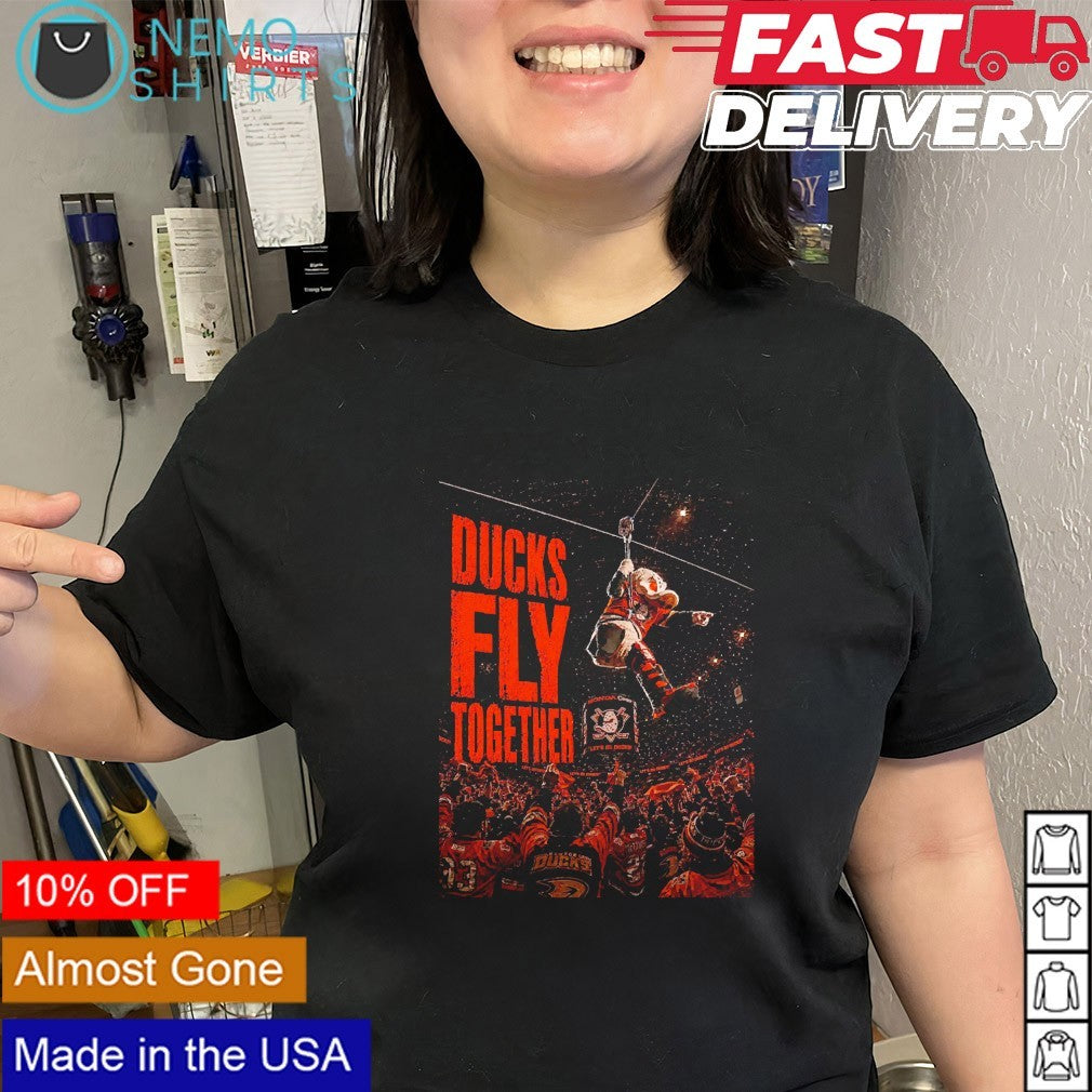 Ducks Fly Together Anaheim Ducks mascot shirt
