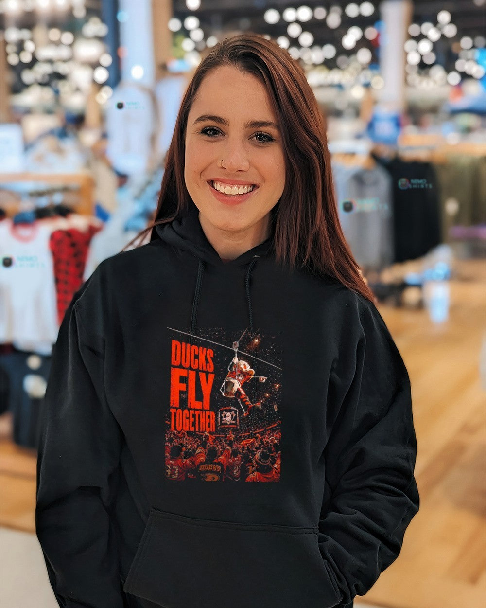 Ducks Fly Together Anaheim Ducks mascot shirt