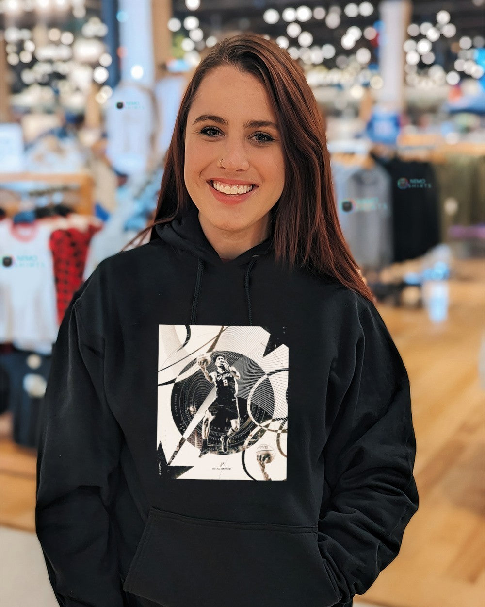 Dylan Harper San Antonio Spurs slam dunk graphic shirt