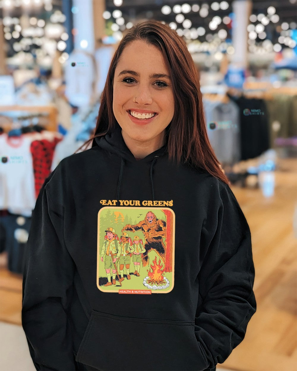 Eat your greens health and nutrition shirt