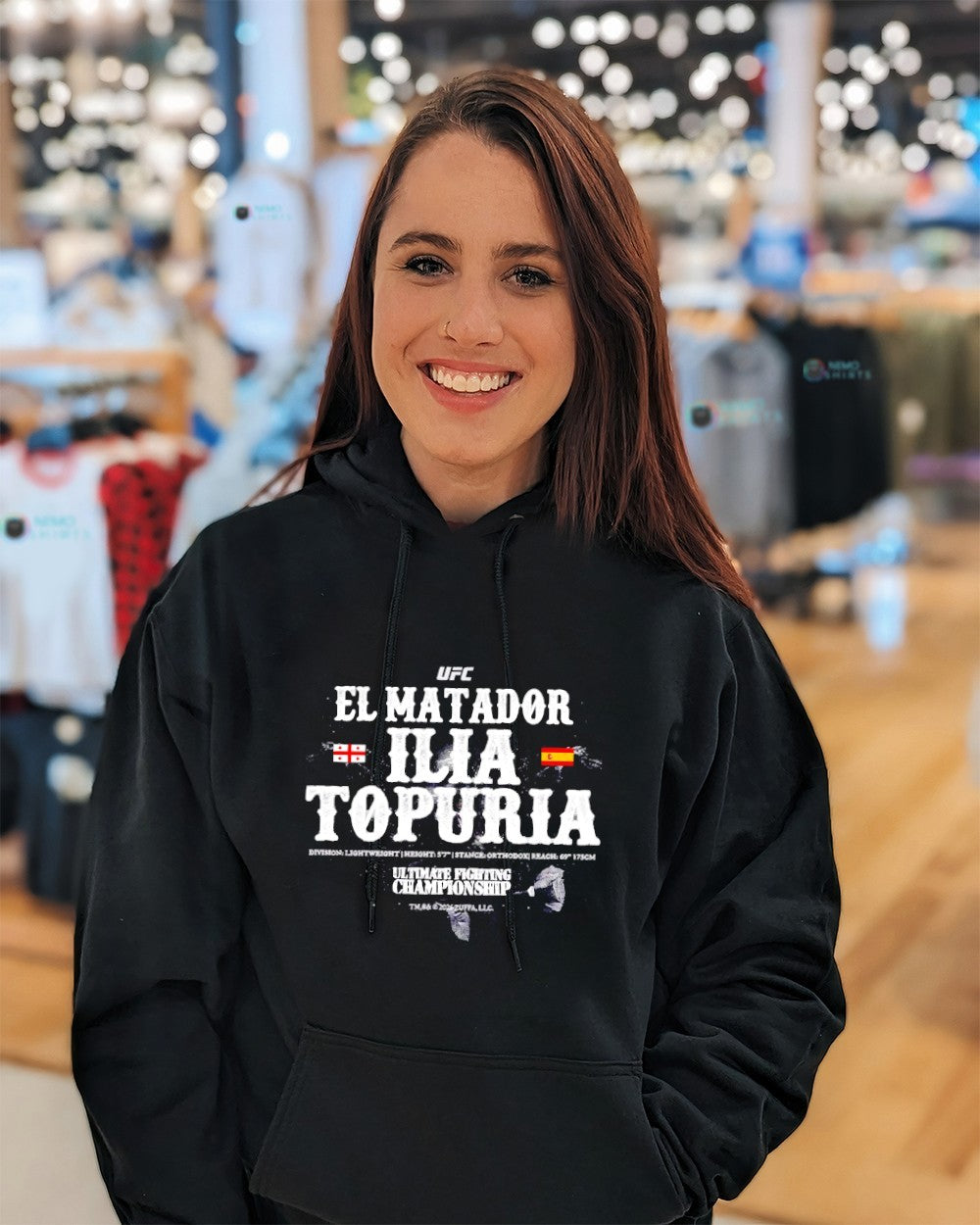 El Matador Ilia Topuria UFC Georgian-Spanish heritage shirt