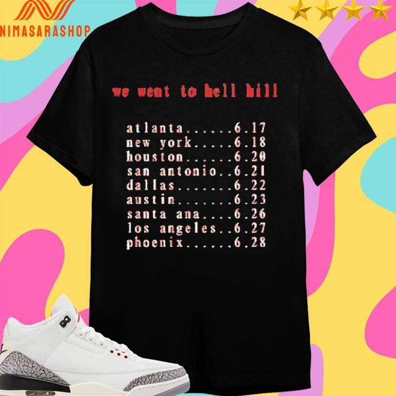Elita We Went To Hell Hill Tour Shirts