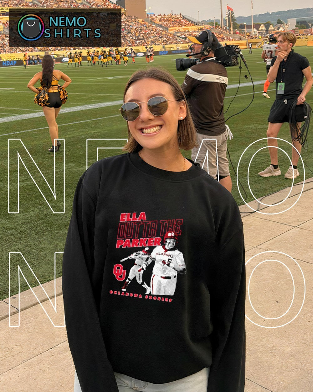 Ella Parker Oklahoma Sooners Ella outta the Parker shirt