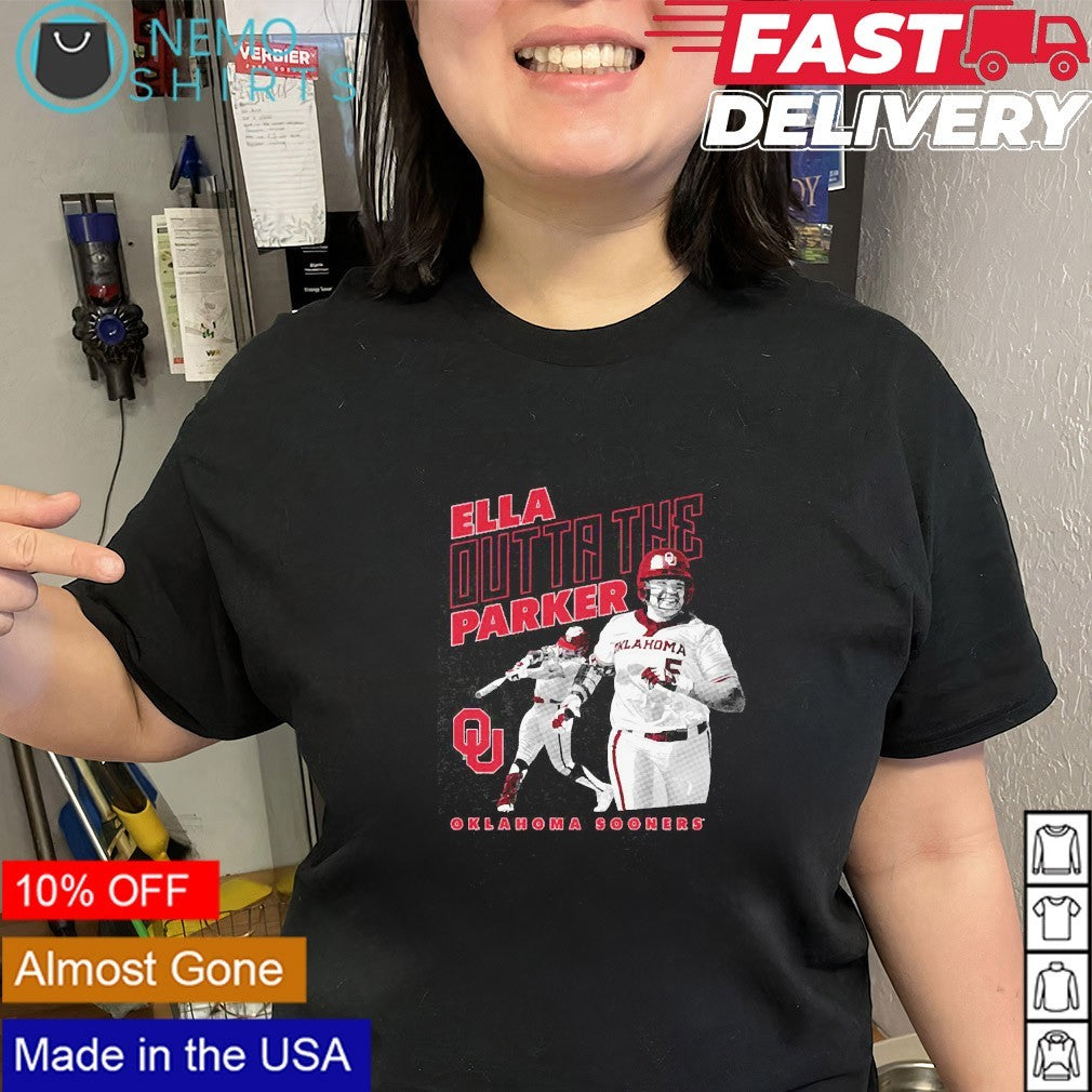 Ella outta the Parker Oklahoma Sooners shirt