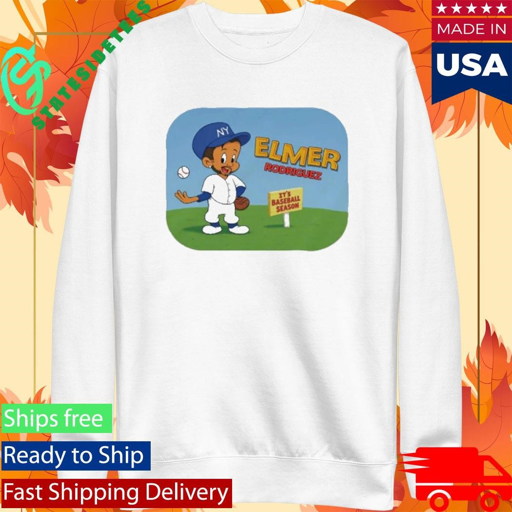 Elmer Rodriguez Tunes Its Baseball Season New York Yankees Shirt