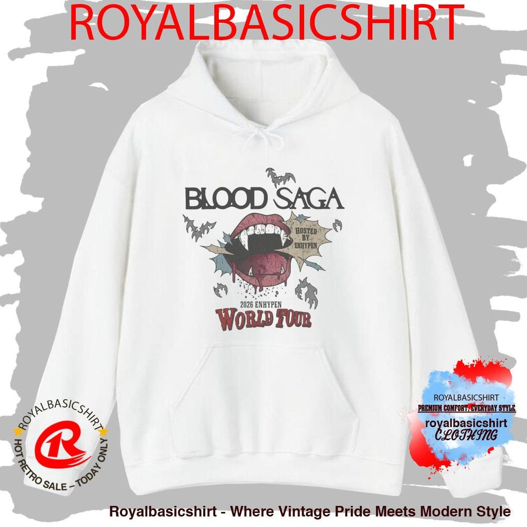 Enhypen Blood Saga World Tour Shirt
