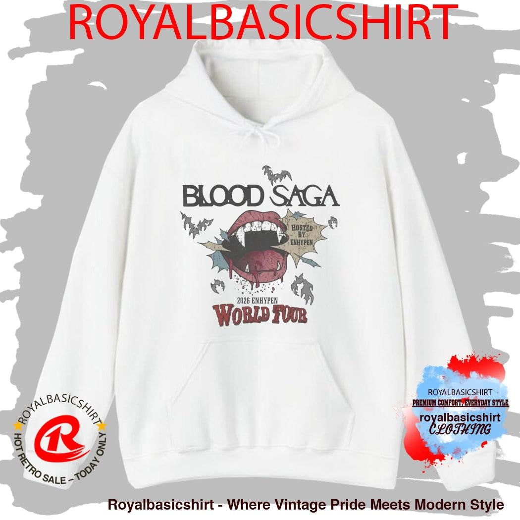 Enhypen Blood Saga World Tour Shirt