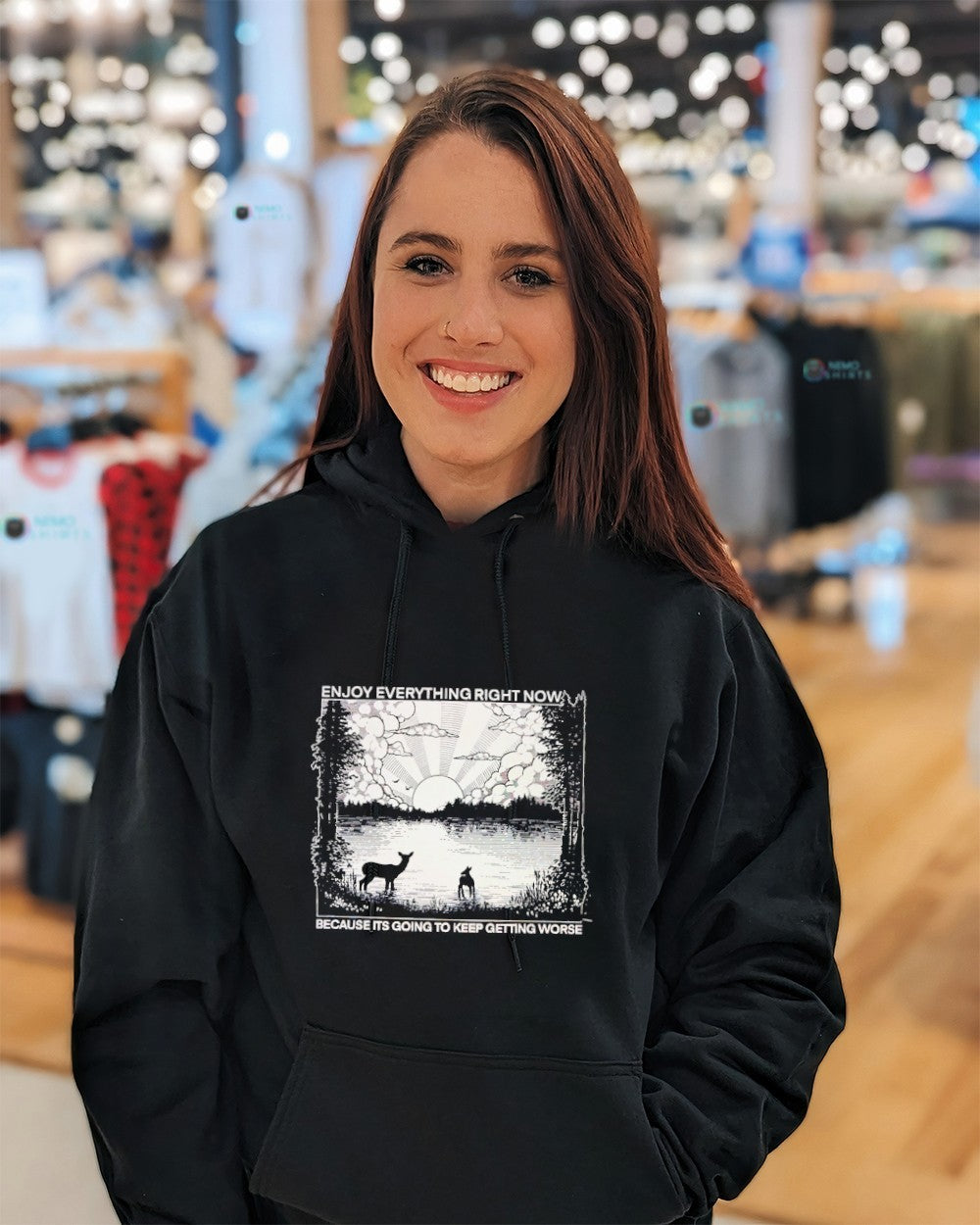 Enjoy everything right now because its going to keep getting worse shirt