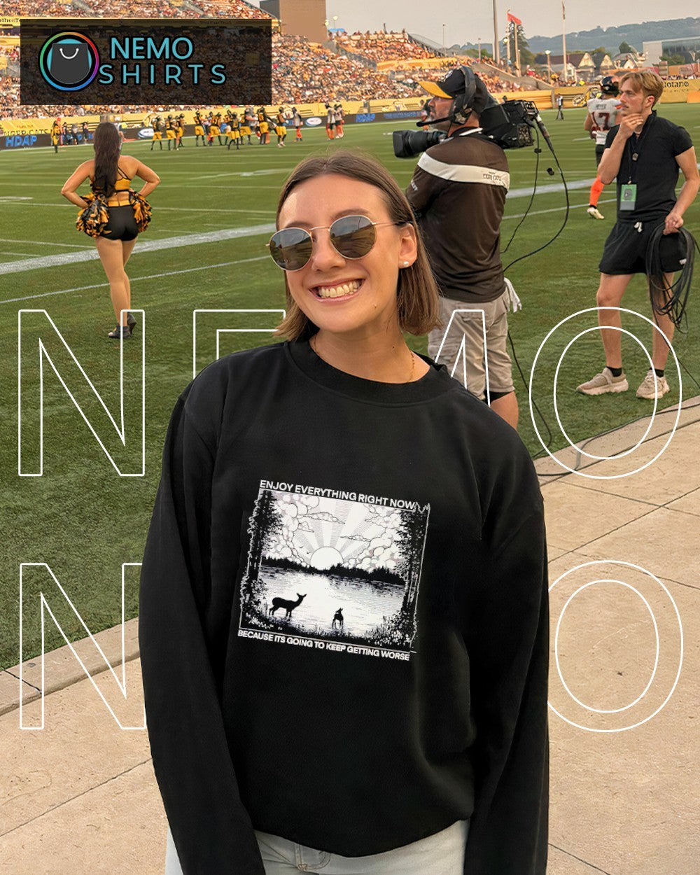 Enjoy everything right now because its going to keep getting worse shirt