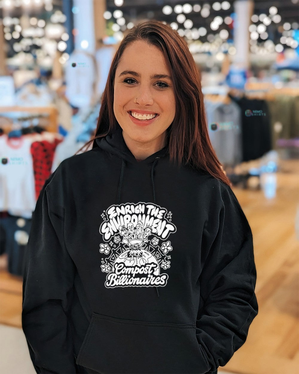 Enrich the environment compost billionaires shirt