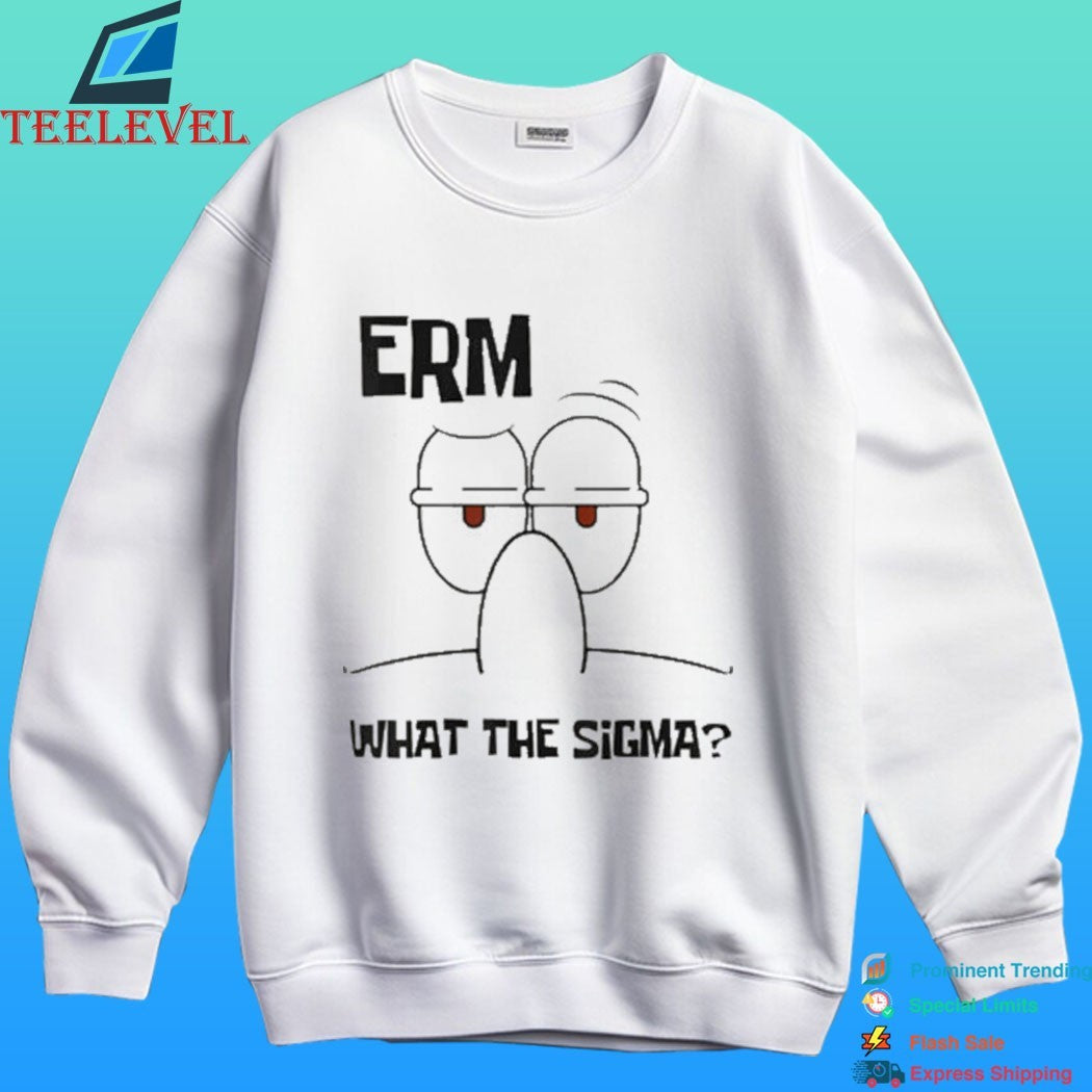 Erm What The Sigma Squidward Shirt