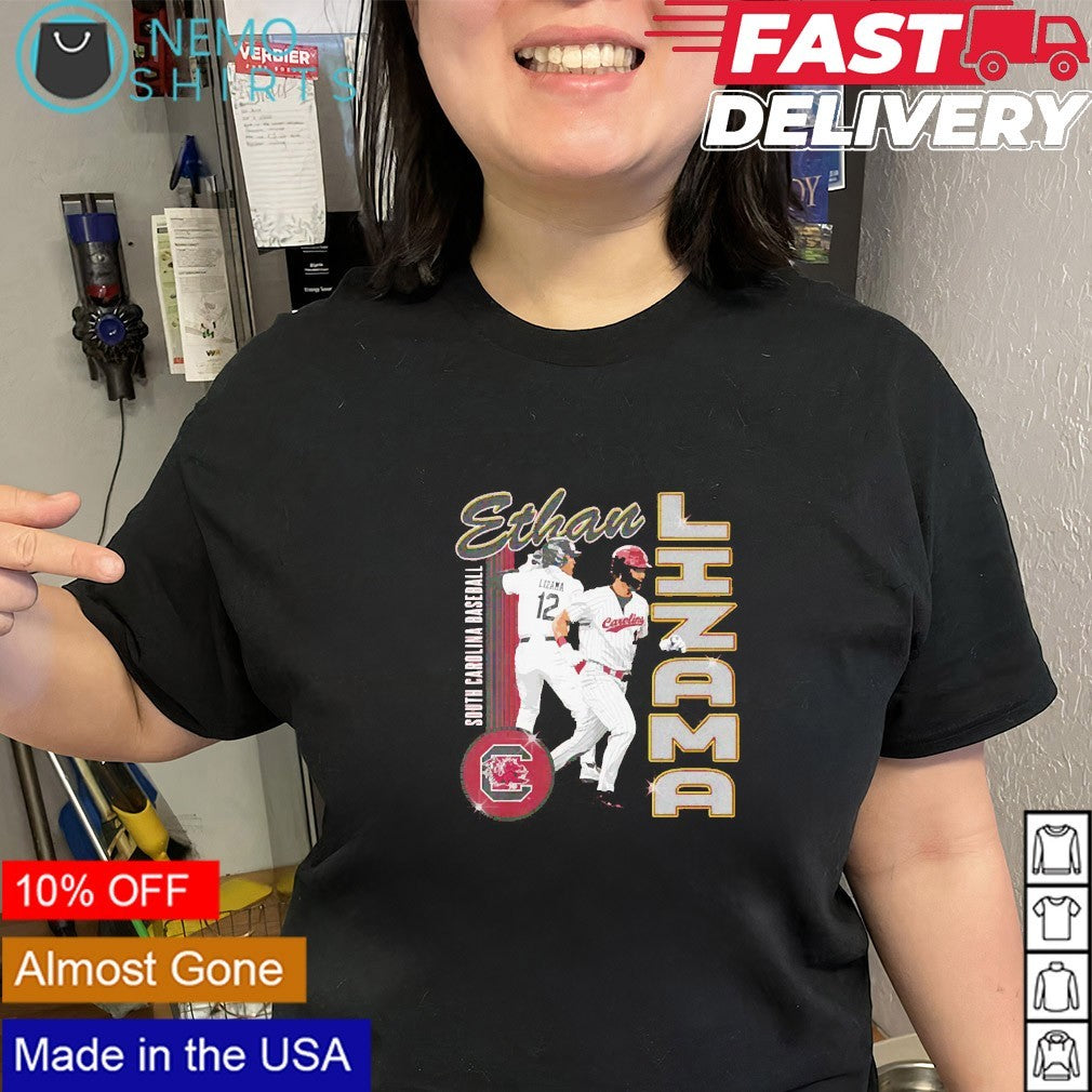 Ethan Lizama South Carolina Gamecocks baseball shirt