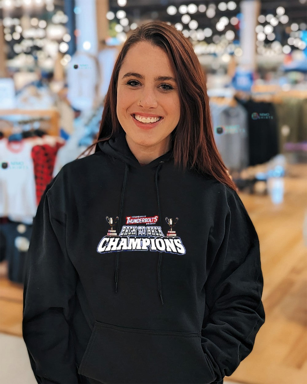 Evansville Thunderbolts back to back champions President’s Cup shirt