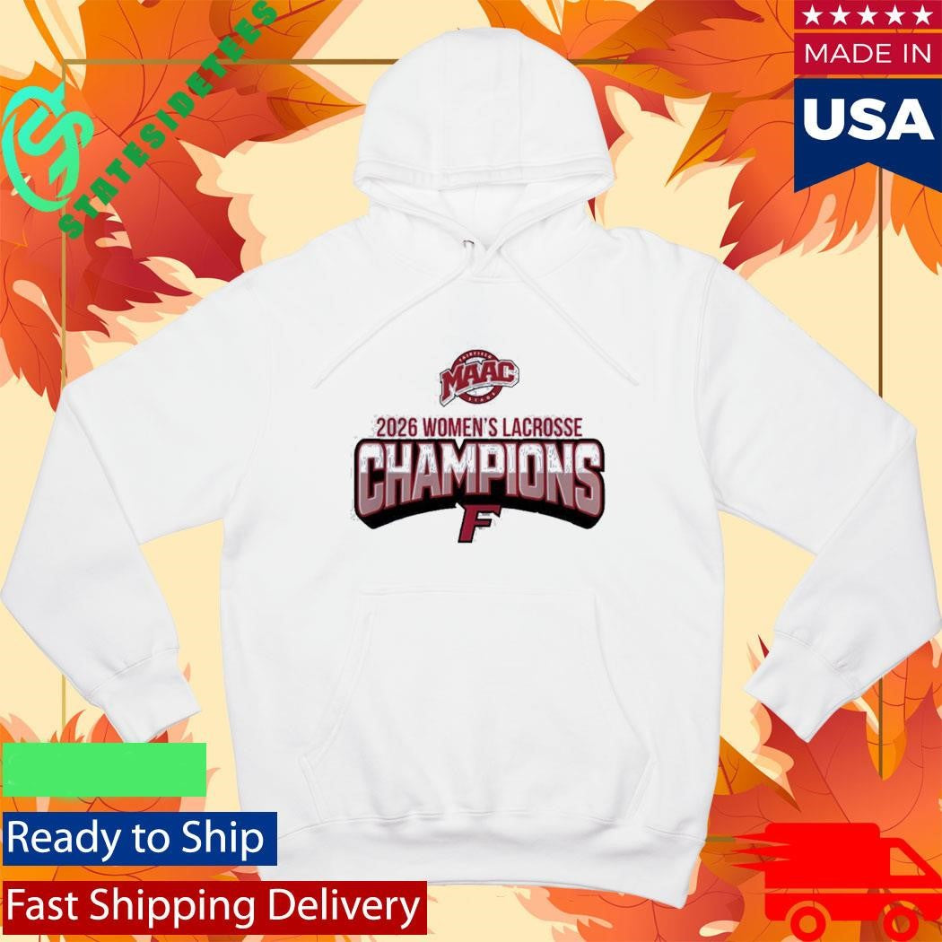 Fairfield University MAAC Women’s Lacrosse Champions 2026 logo Shirt