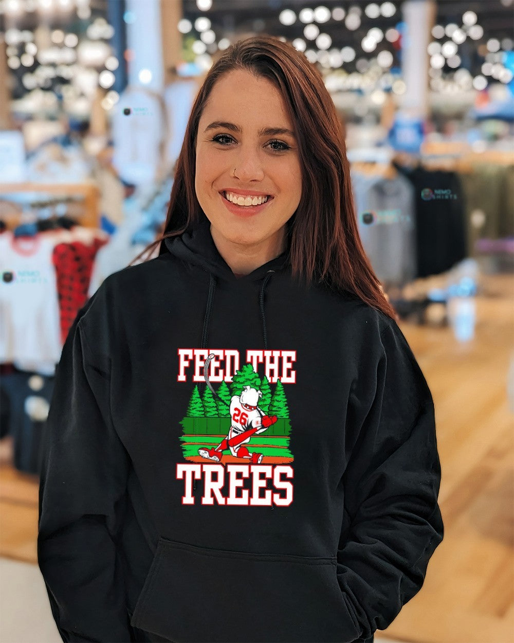 Feed the Trees Georgia Bulldogs baseball shirt
