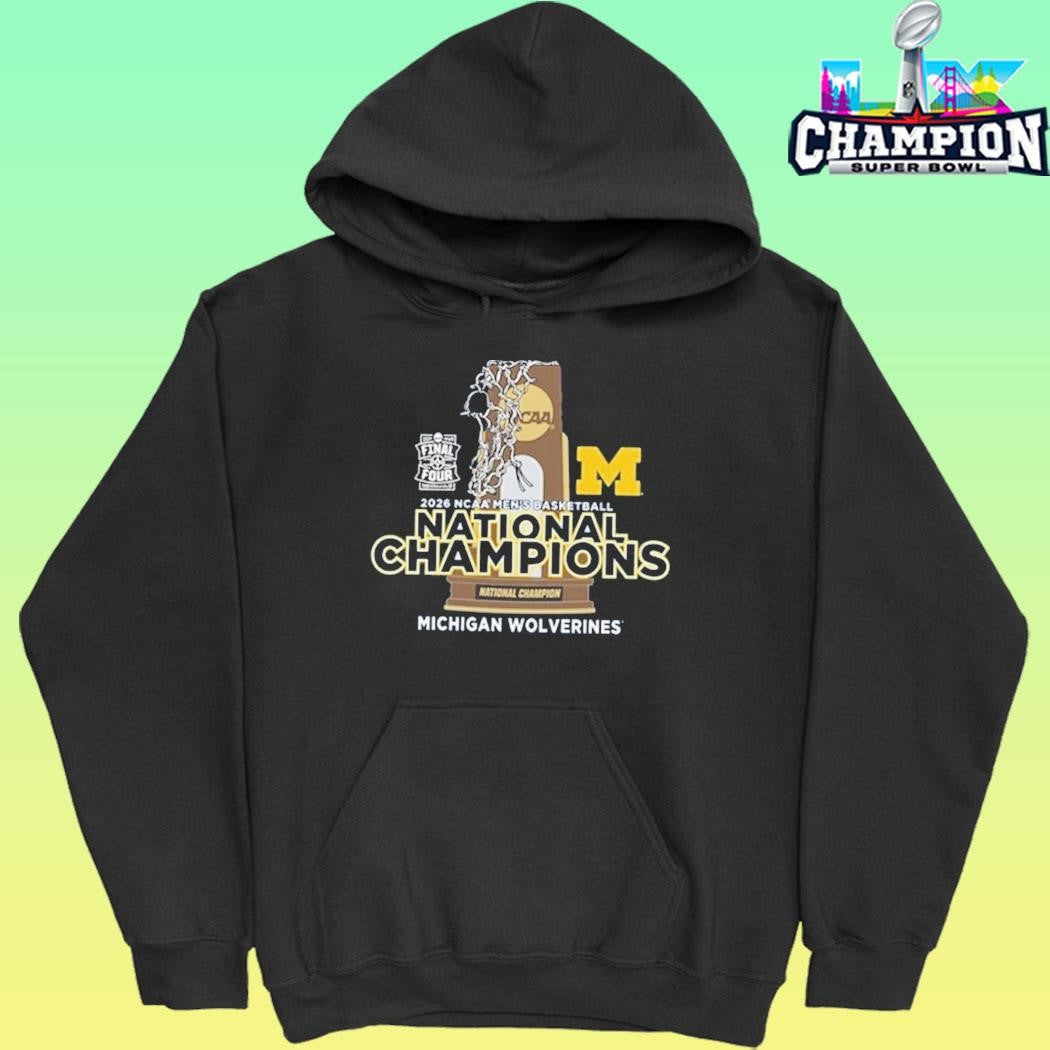 Final Four 2026 Ncaa Men’s Basketball National Champions Michigan Wolverines Shirt