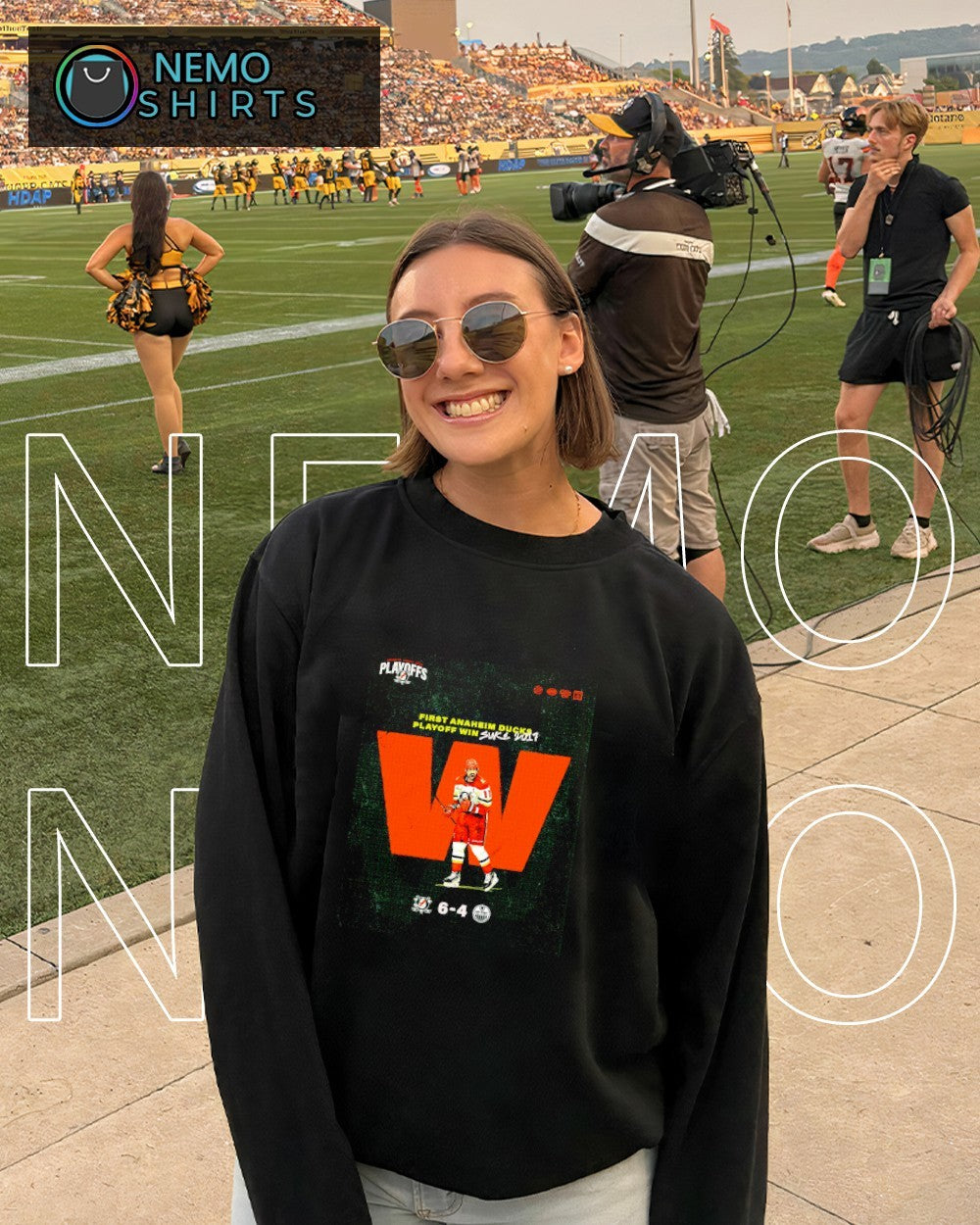 First Anaheim Ducks Playoff win since 2017 shirt