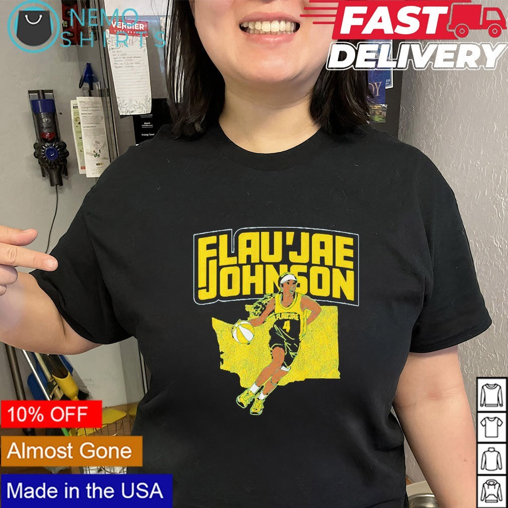 Flau’jae Johnson Seattle Storm state star shirt