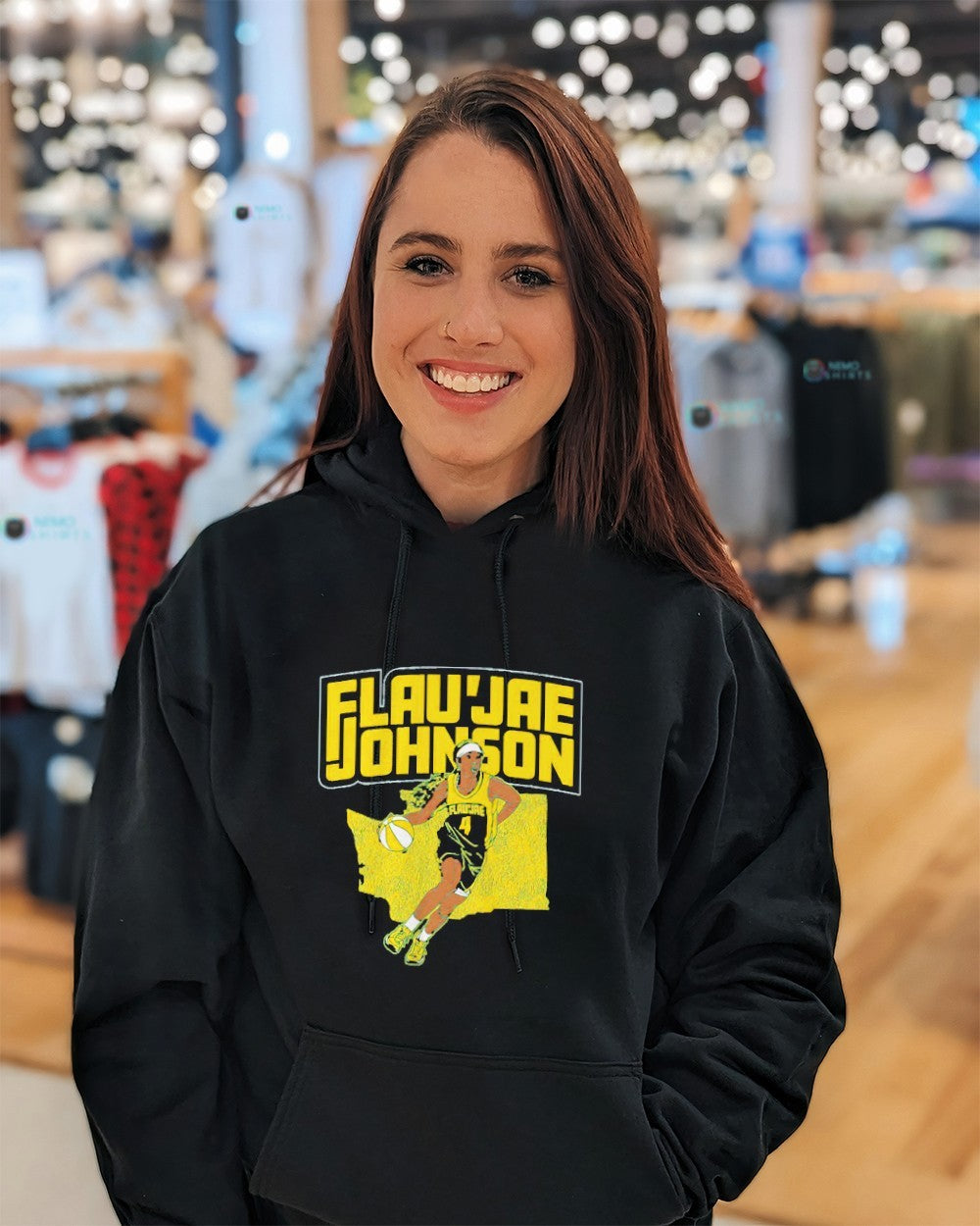 Flau’jae Johnson Seattle Storm state star shirt