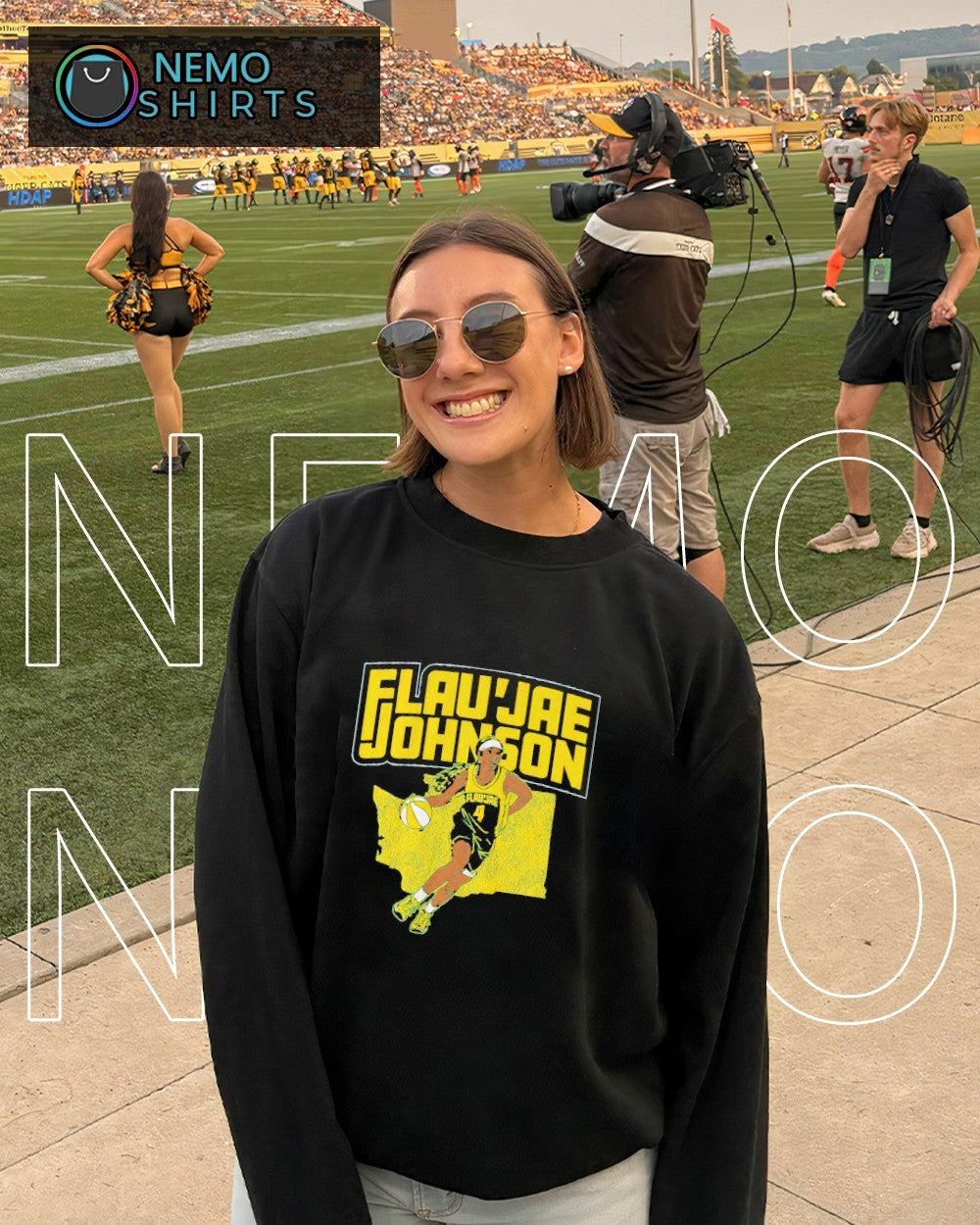Flau’jae Johnson Seattle Storm state star shirt