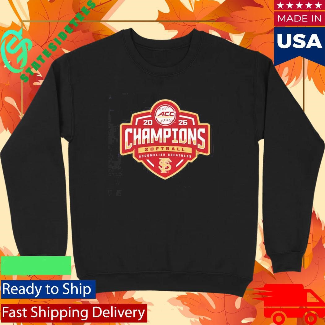 Florida State Seminoles ACC Softball Tournament Champions 2026 Vintage Shirt