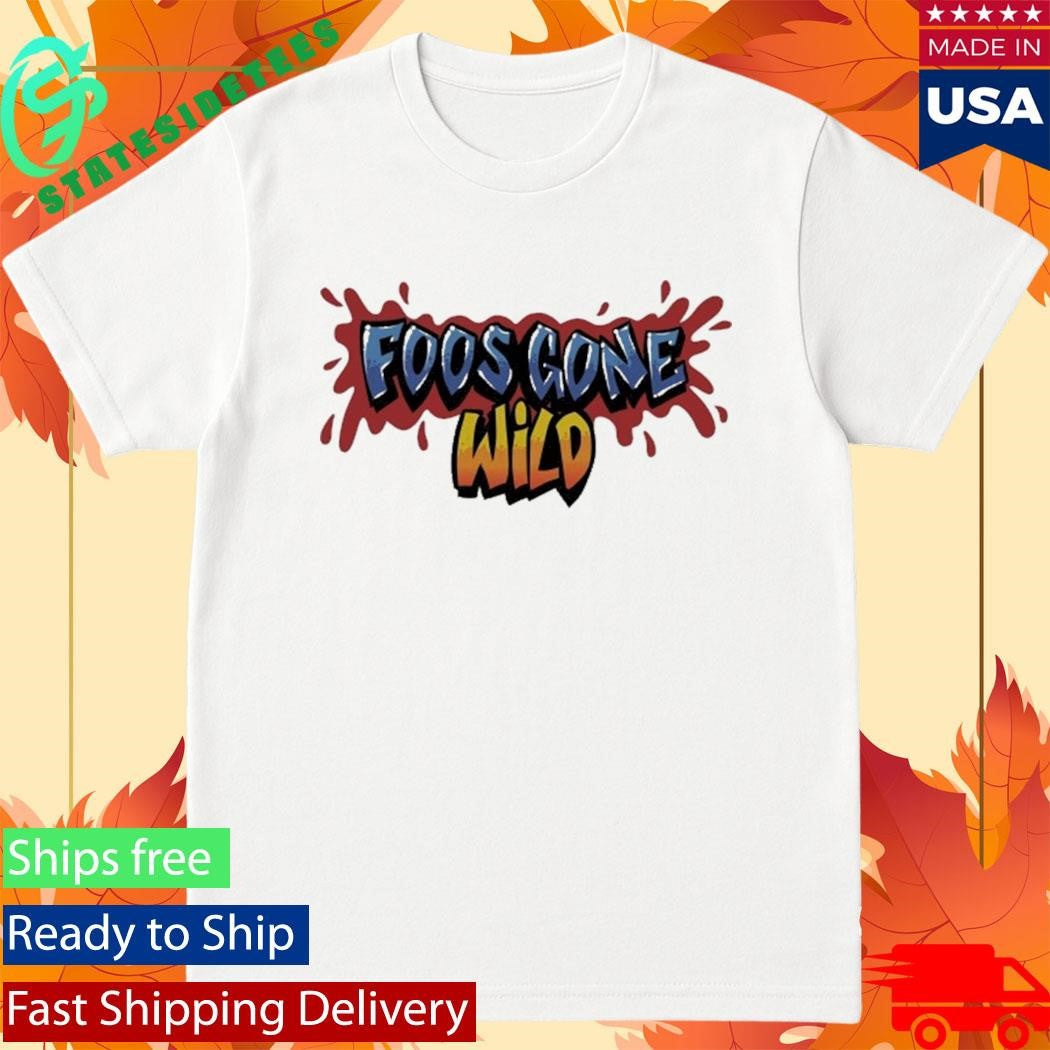 Foos Gone Wild Logo Splash Color Shirt