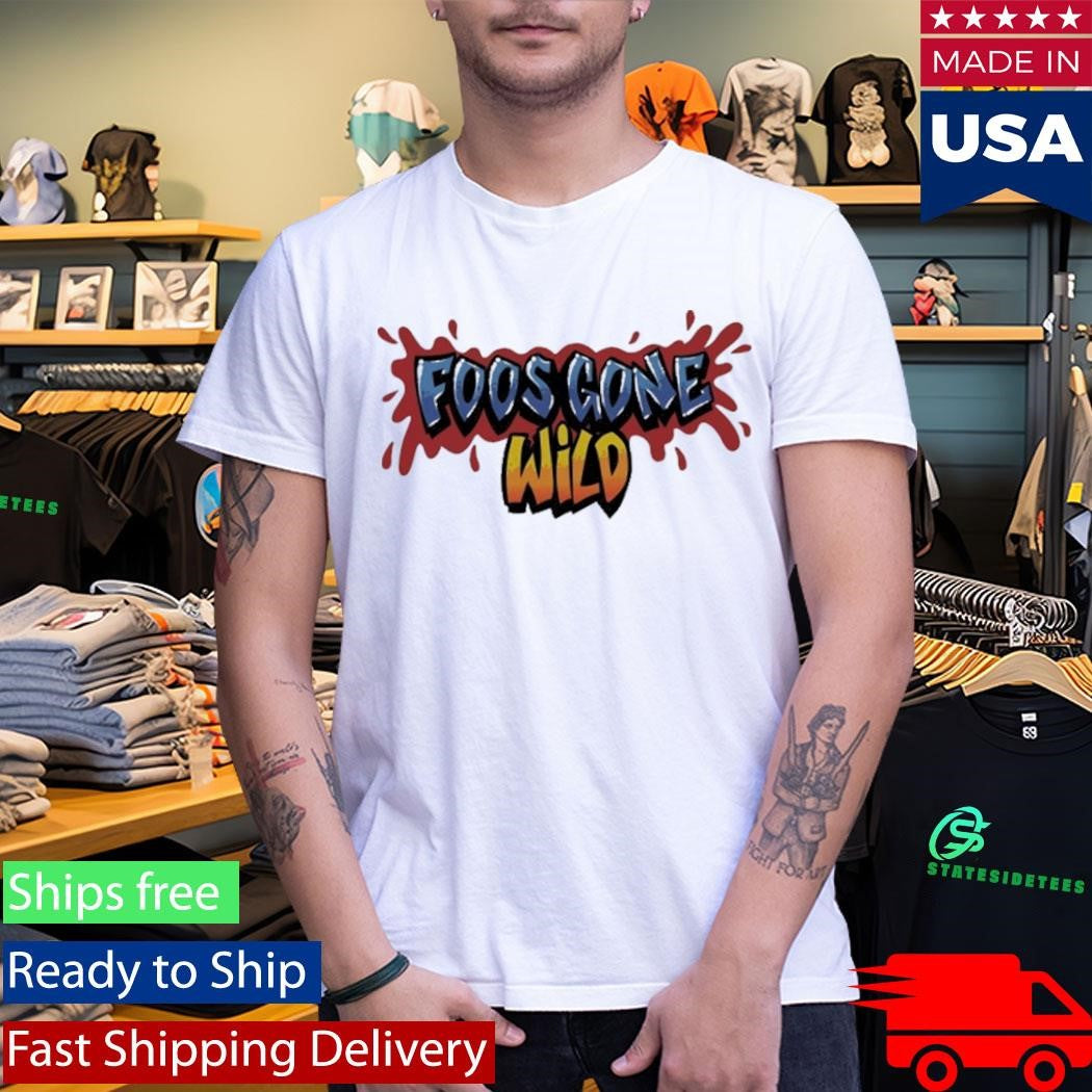 Foos Gone Wild Logo Splash Color Shirt