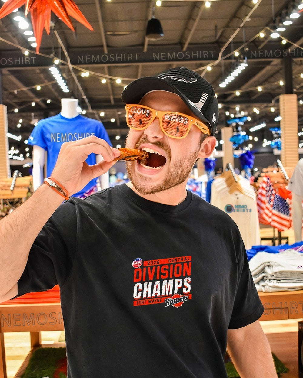 Fort Wayne Komets 2026 Central Division champs shirt