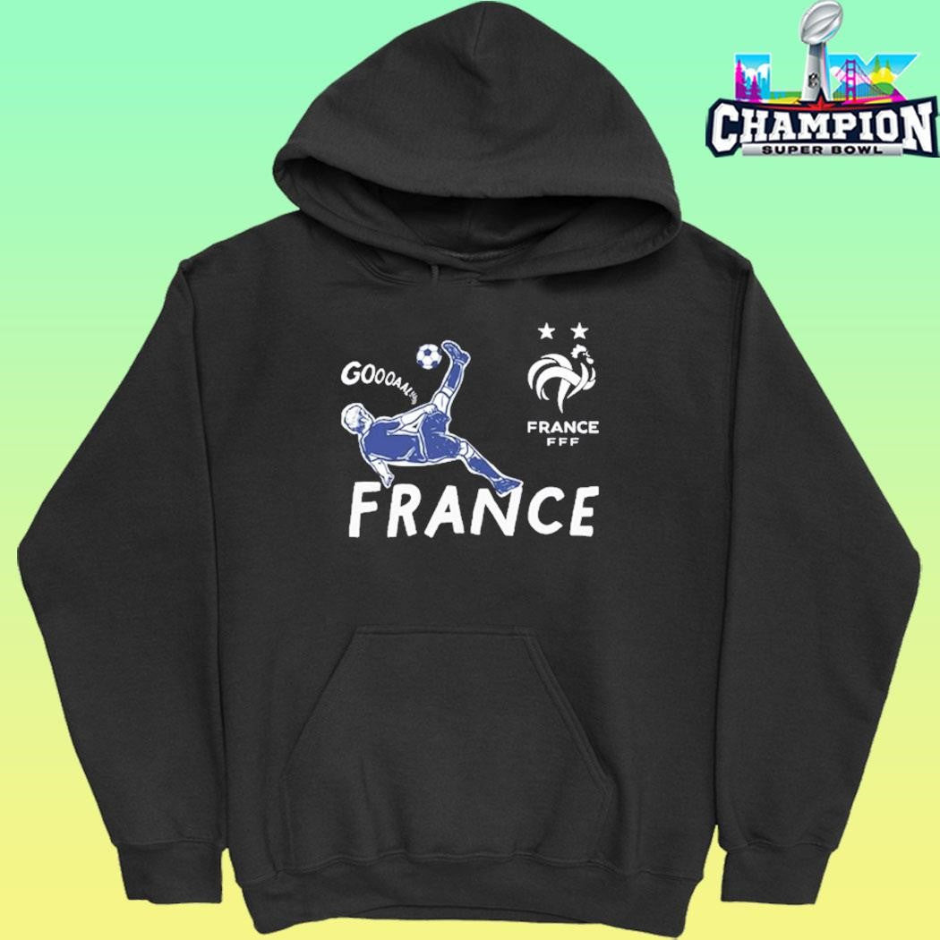 France National Team Impressions Artwork Navy Shirt