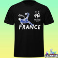 France National Team Impressions Artwork Navy Shirt