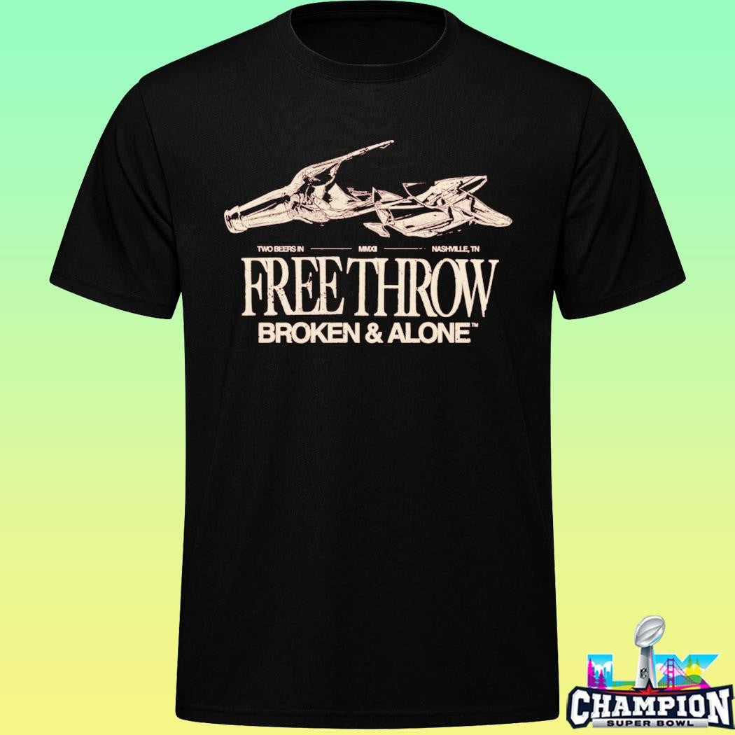 Free Throw Broken And Alone Shirt