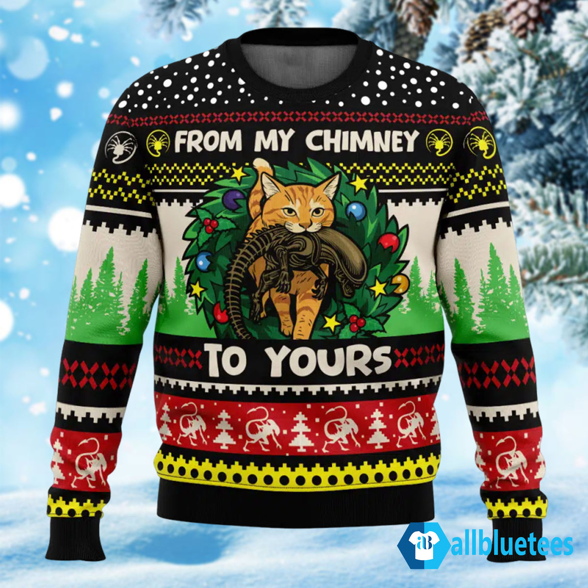 From My Chimney To Yours Ugly Christmas Sweater