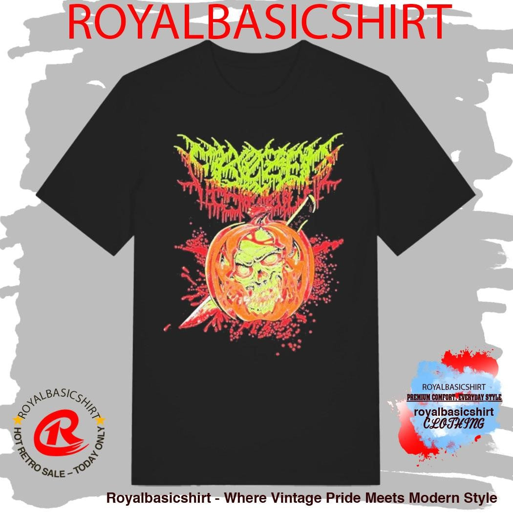 Frozen Souls Pumpkin Skull Knife Shirt