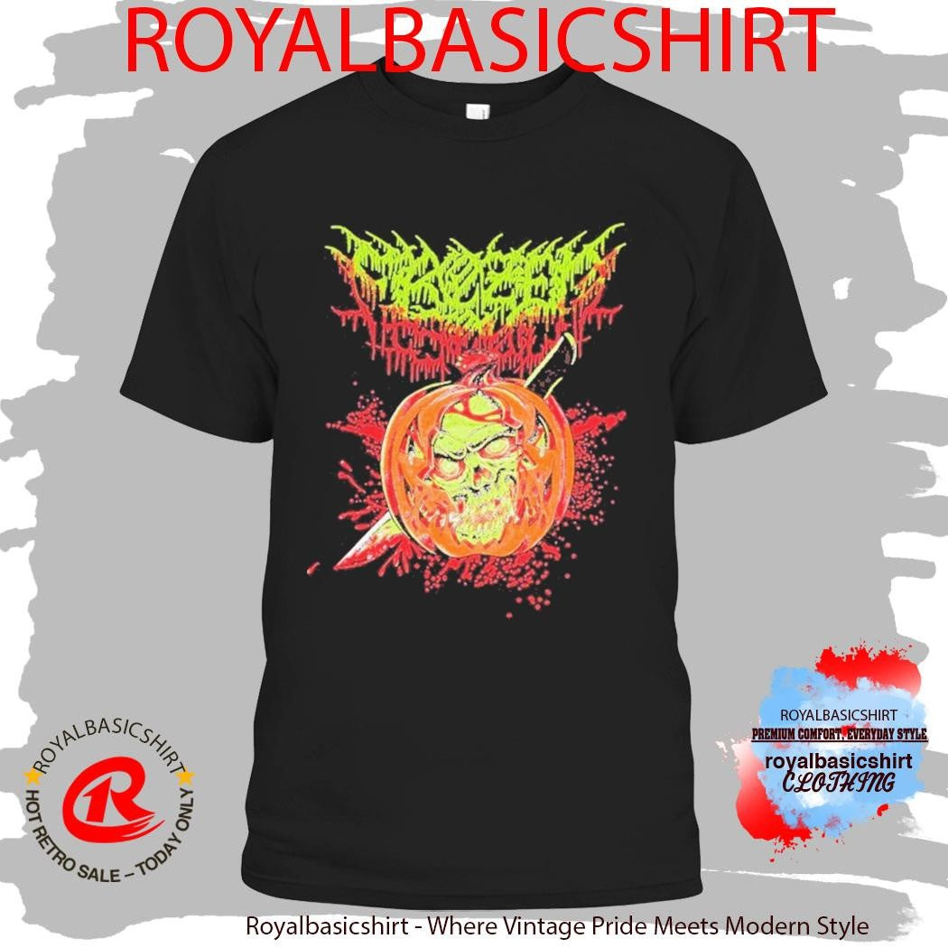 Frozen Souls Pumpkin Skull Knife Shirt
