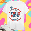 Fuentes America First Crucifix I Am America Shirts