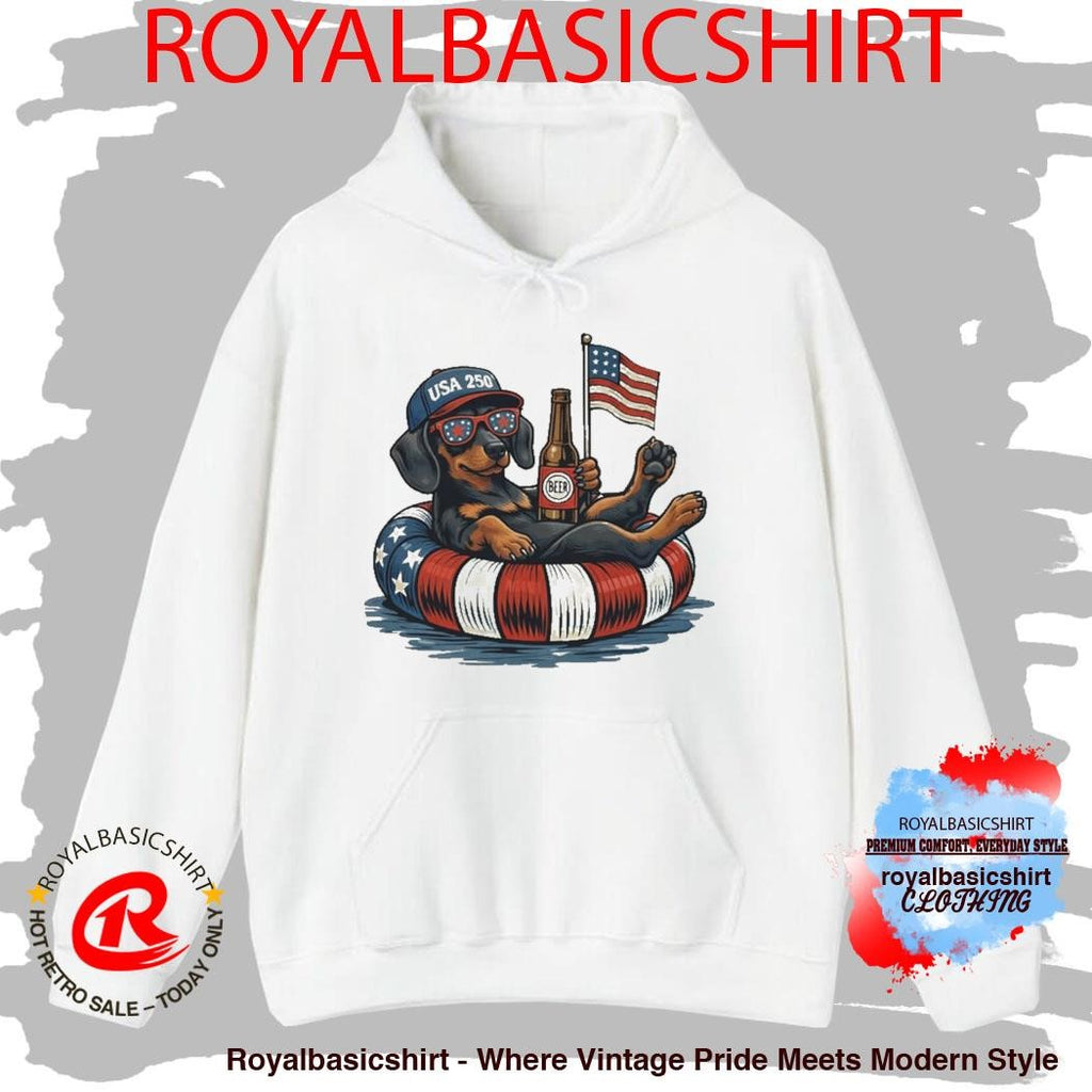 Funny Dachshund USA 250 T-Shirt