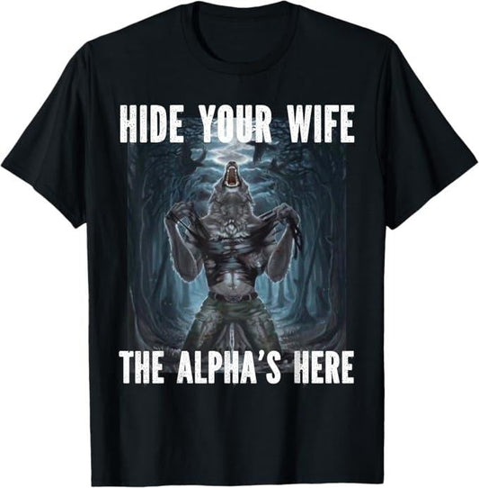 Meme Heart Werewolfs Alpha Cringe Werewolf Wolf Meme Menswear (1)