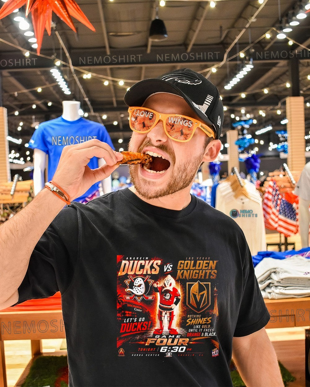 Game Four Anaheim Ducks and Las Vegas Golden Knights shirt