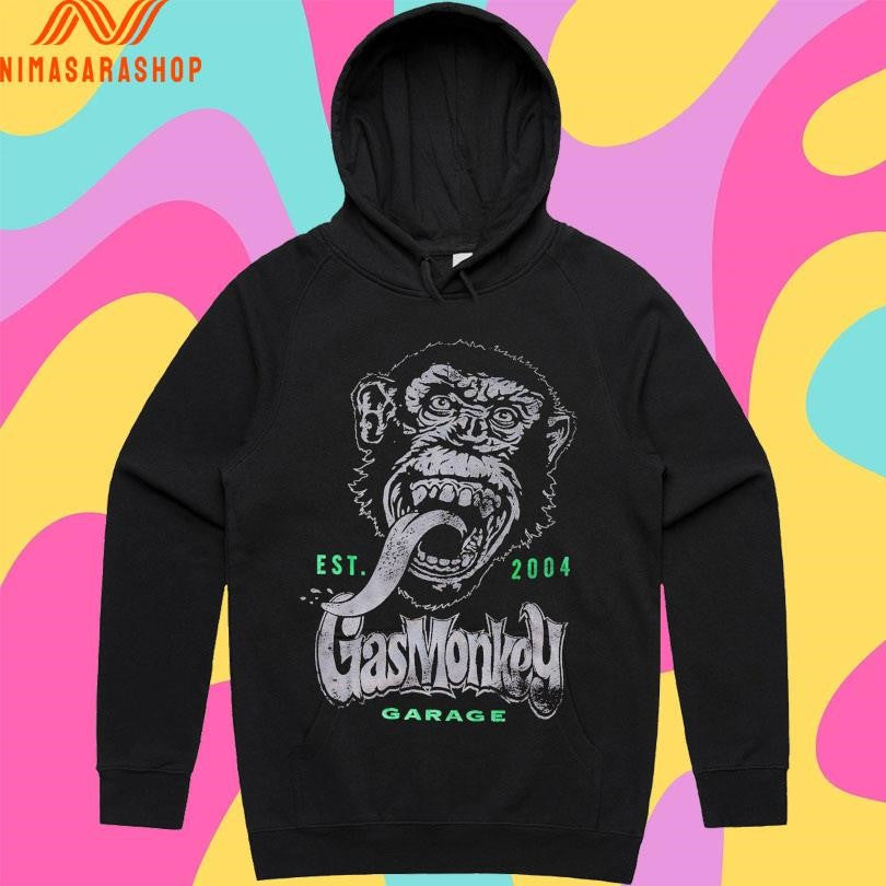 Gas Monkey Est 2004 Head Monkey Shirts