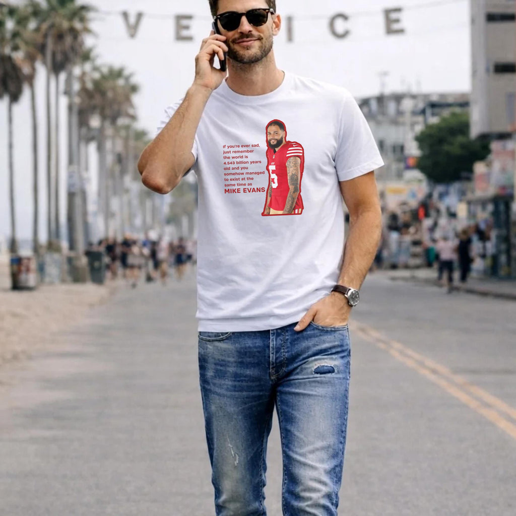 George Kittle With Mike Evans Shirt