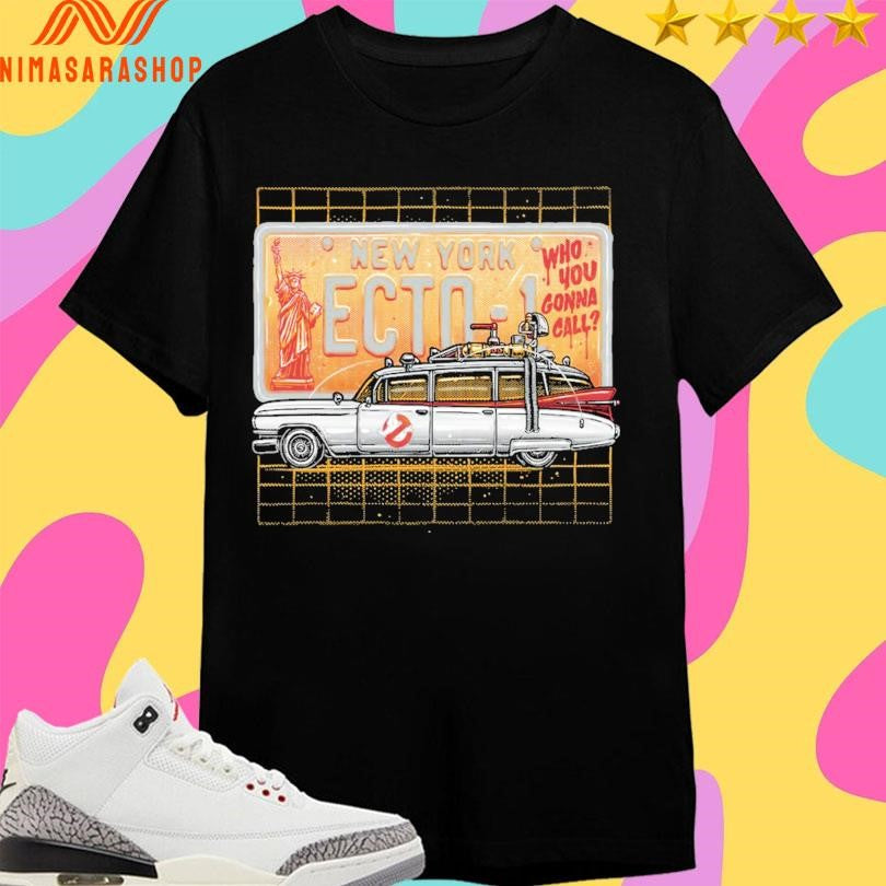 Ghost Hunt Mobile New York Ecto-1 Who You Gonna Call Shirts