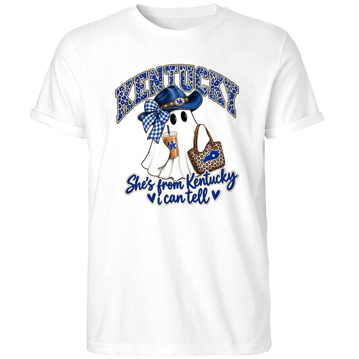 Ghost She’s From Kentucky I Can Tell Halloween Shirt