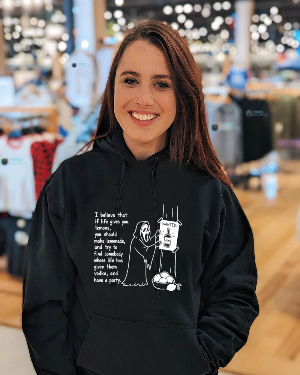 Ghostface I believe that if life gives you lemons you should make lemonade shirt