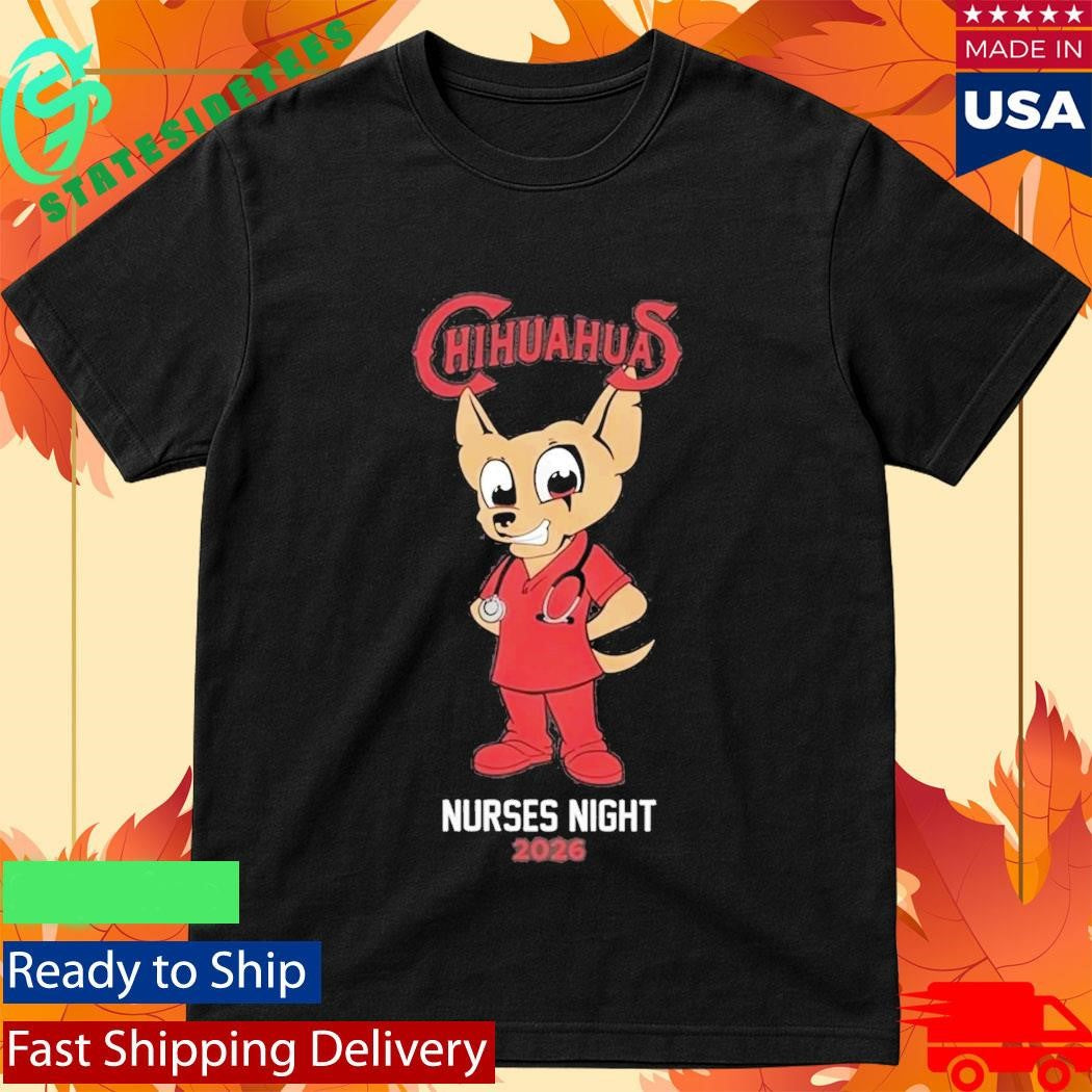 Gorgeous Baseball Chihuahuas Nurses Night Shirt