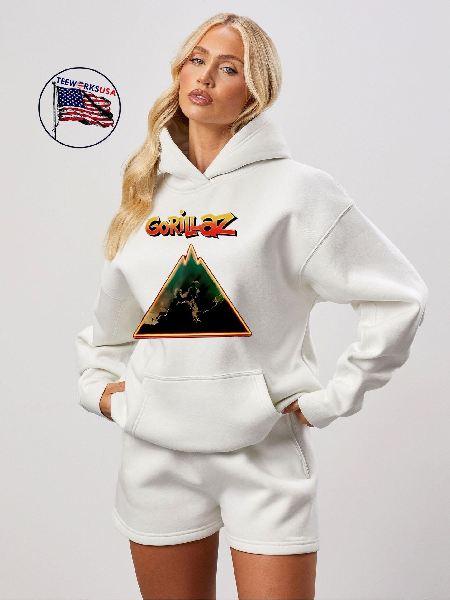 Gorillaz The Mountain Tour logo 2026 shirt