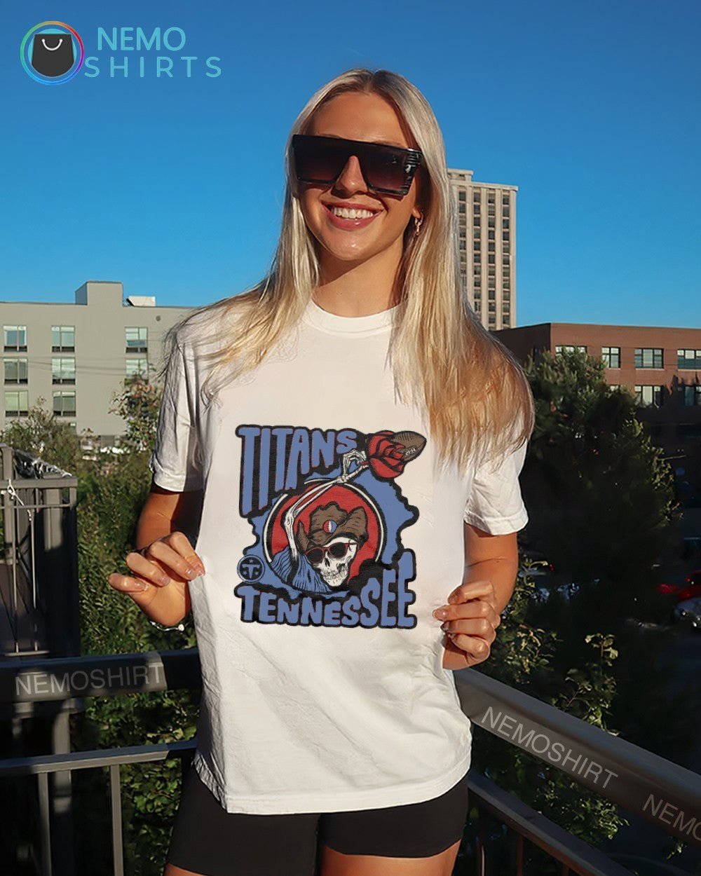 Grateful Dead x Tennessee Titans shirt