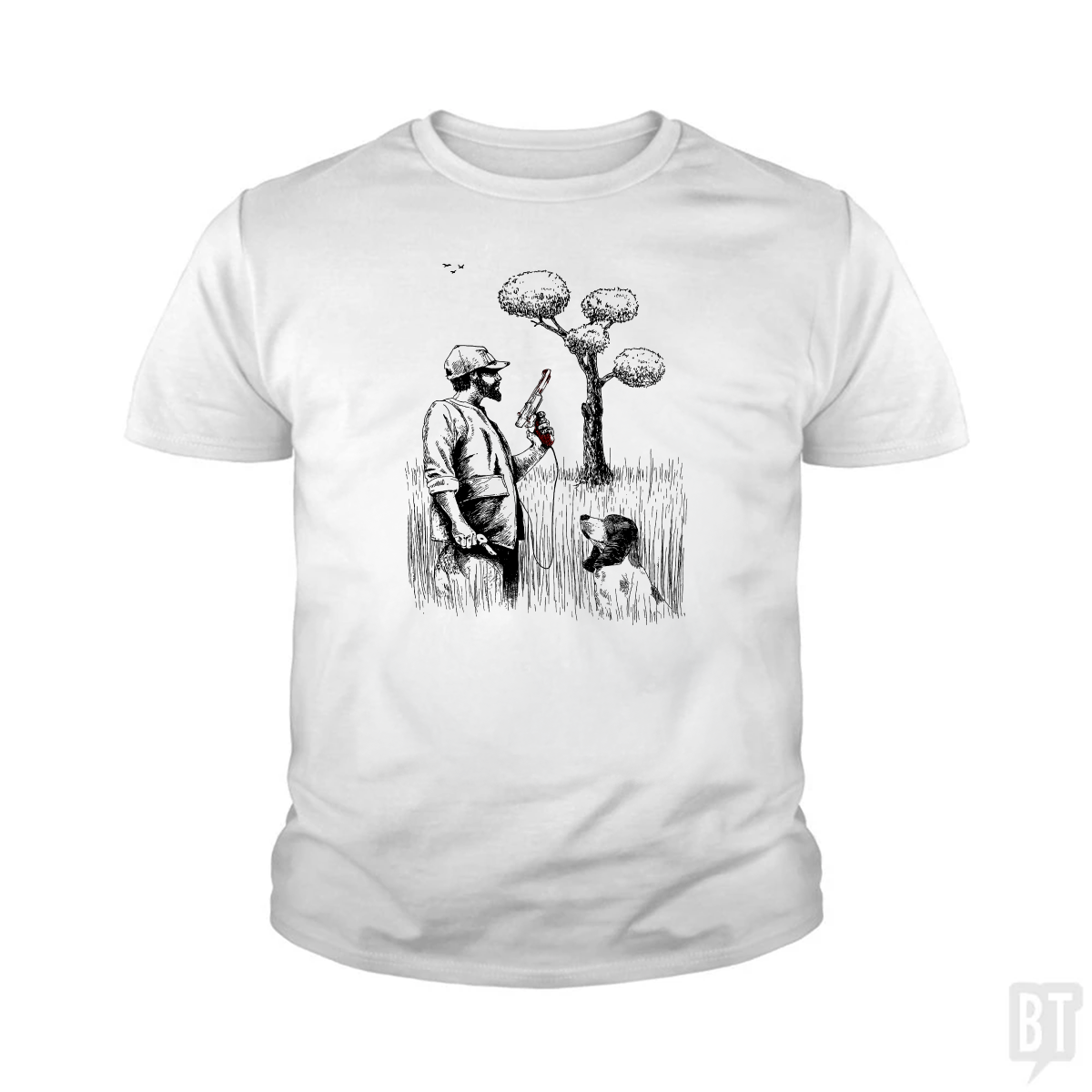 Dog Man Kids Shirt
