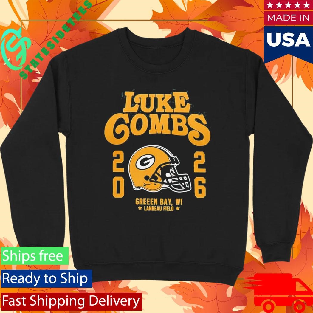 Green Bay Packers Luke Combs My Kinda Saturday 2026 Lambeau Field shirt
